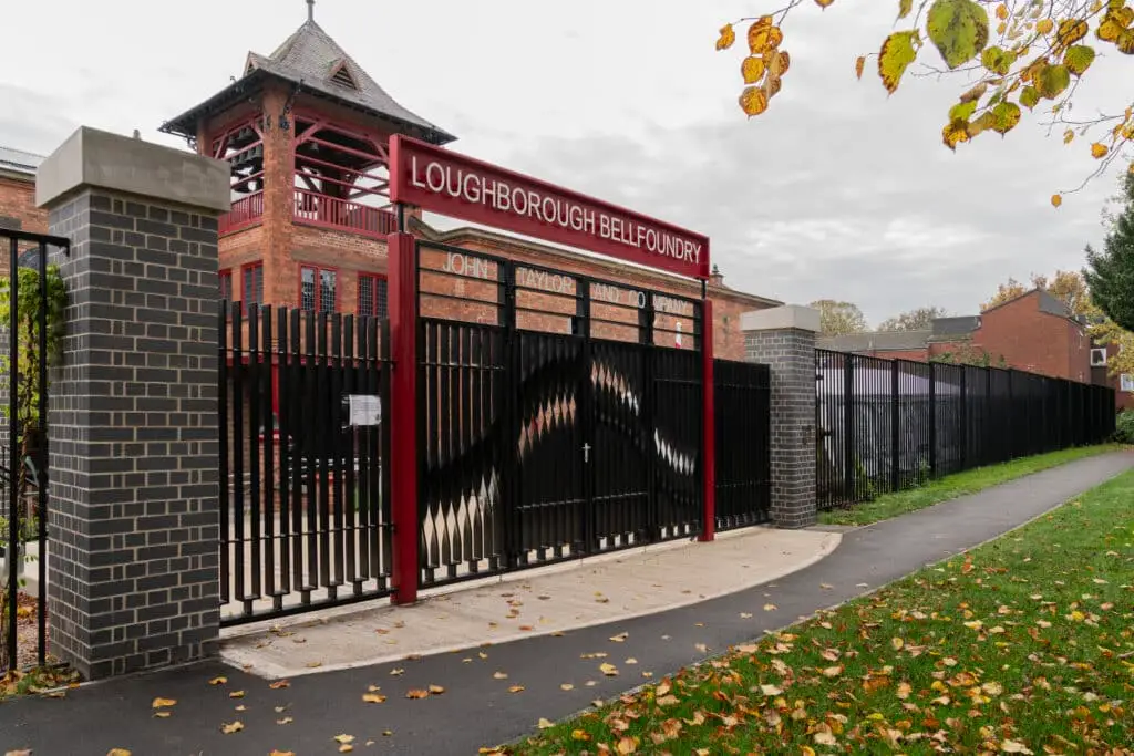 Security fencing installed at the historic Bell Foundry in Loughborough