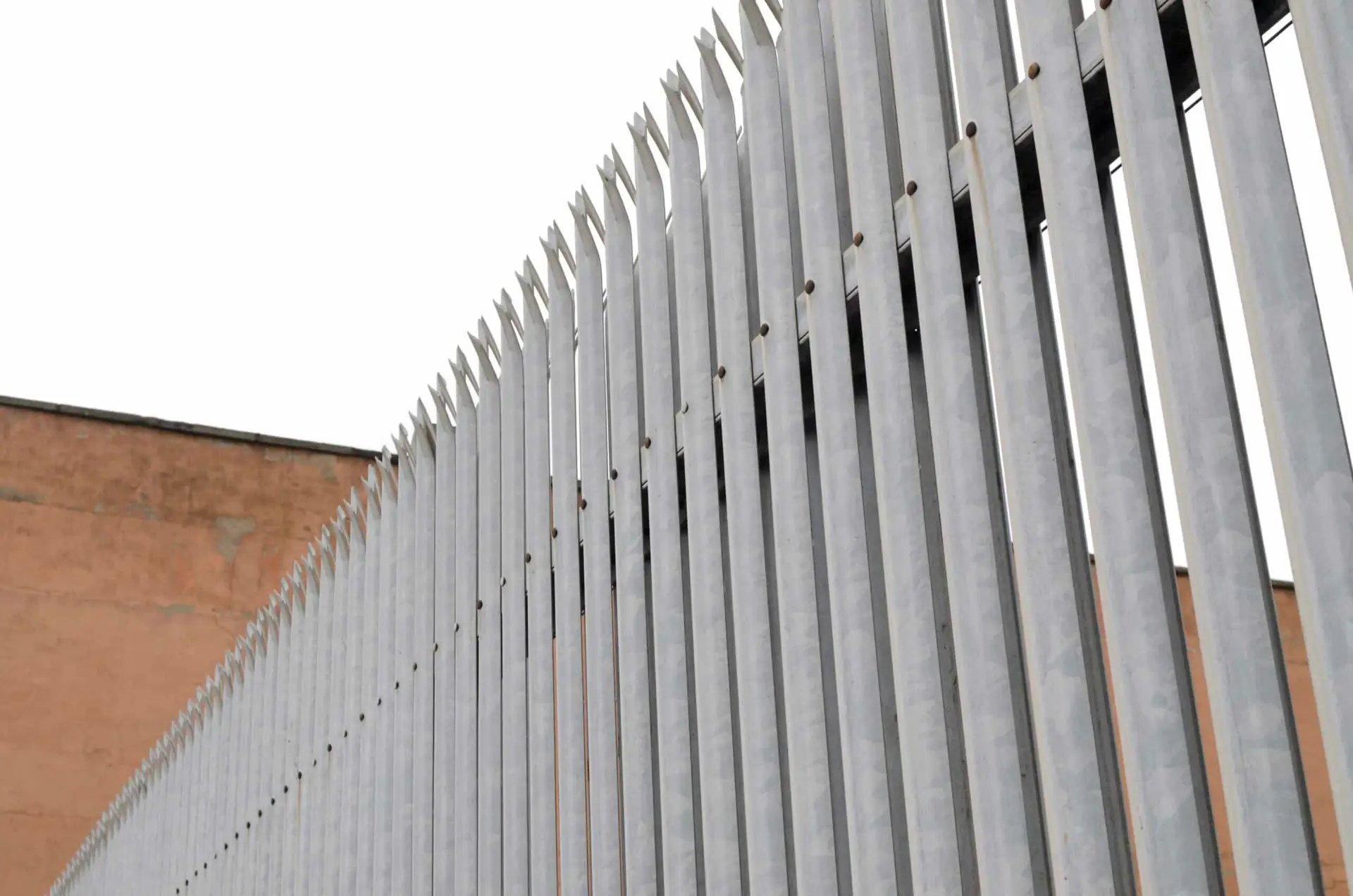 palisade fencing providing secure perimeter protection